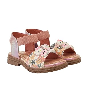 freeplay bunny printed flats for girls