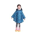 Freesmily Kids Cute Raincoat Waterproof Rain Poncho Jacket Coat for Girls Boys