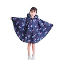 Freesmily Kids Cute Raincoat Waterproof Rain Poncho Jacket Coat for Girls Boys