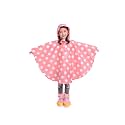 Freesmily Kids Cute Raincoat Waterproof Rain Poncho Jacket Coat for Girls Boys