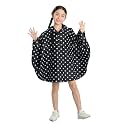 Freesmily Kids Cute Raincoat Waterproof Rain Poncho Jacket Coat for Girls Boys