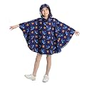 Freesmily Kids Cute Raincoat Waterproof Rain Poncho Jacket Coat for Girls Boys