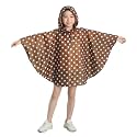 Freesmily Kids Cute Raincoat Waterproof Rain Poncho Jacket Coat for Girls Boys