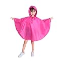 Freesmily Kids Cute Raincoat Waterproof Rain Poncho Jacket Coat for Girls Boys