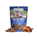 Freeze Dried Small Pet Treats - Resealable Bag of Treats for Ferrets - Ferret Snacks - Single Ingredient Ferret Food With No Preservatives Or Fillers- Small Animals Treats (1 oz, Turkey Heart)
