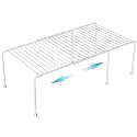 Freezer Shelf Expandable Kitchen Cabinet Organizer Shelf Riser