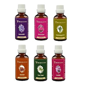 aroma essential oil fragrance oils for diffusers home care candle making fragrance aromatherapy humidifiers lavendersandallemongrassteatreepinkroseorchid 30 ml