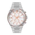 French Connection Astro Multifunction White Round Dial