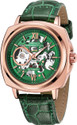 French Connection FCA46NL Green Sunray Round Dial Automatic Analog Watch  - For Men