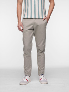 French Connection Slim Fit Men Grey Trousers