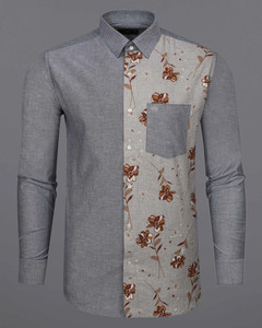 french crown Men Regular Fit Printed Spread