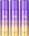 FRENCH ESSENCE Grace Long Lasting Fragrance (150ml Each) Deodorant Spray - For Women (450 ml, Pack of 3)