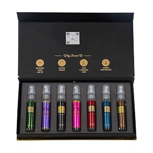 french essence luxury eau de parfum gift long lasting edp fragrance scent perfumepremium gift set set of 7 9ml each