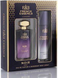 french essence luxury noir gift set long-lasting frgranceeau de parfum - for men 2 items in the set