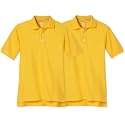French Toast Boys' 2-Pack Short Sleeve Pique Polo Shirt
