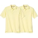 French Toast Boys' 2-Pack Short Sleeve Pique Polo Shirt