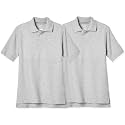 French Toast Boys' 2-Pack Short Sleeve Pique Polo Shirt
