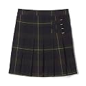 French Toast Girls' Plaid Adjustable Waist Pleated-Front Two-tab Scooter