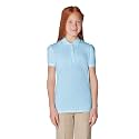 French Toast Girls' Short Sleeve Stretch Pique Polo Shirt