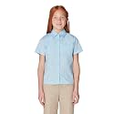 French Toast Girls' Short Sleeve Blouse with Pocket