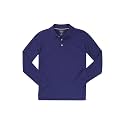 French Toast Little Boys' Long Sleeve Pique Polo