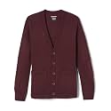 French Toast Unisex Anti-pill V-neck (Standard &amp; Husky) School Uniform Cardigan Sweater