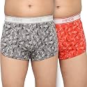 Frenchie VIP U19 Cotton Spandex Fabric Underwear Trunk Combo Set for Teenage Boys with Outer Elastic Waistband