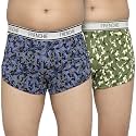 Frenchie VIP U19 Cotton Spandex Fabric Underwear Trunk Combo Set for Teenage Boys with Outer Elastic Waistband