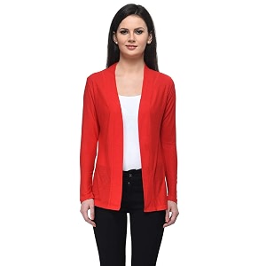 Frenchtrendz Womenss Viscose Crepe ShrugSize XS-4XL