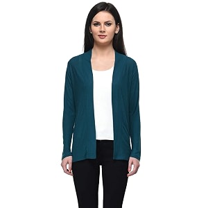 Frenchtrendz Womenss Viscose Crepe ShrugSize XS-4XL
