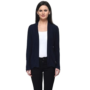 Frenchtrendz Womenss Viscose Crepe ShrugSize XS-4XL
