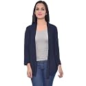 Frenchtrendz Womens's Viscose Crepe Shrug(Size: XS-4XL)
