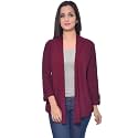 Frenchtrendz Womens's Viscose Crepe Shrug(Size: XS-4XL)