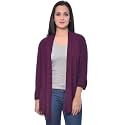 Frenchtrendz Womens's Viscose Crepe Shrug(Size: XS-4XL)