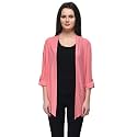 Frenchtrendz Womens's Viscose Crepe Shrug(Size: XS-4XL)