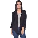 Frenchtrendz Womens's Viscose Crepe Shrug(Size: XS-4XL)