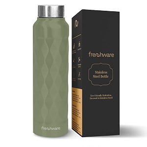 Frenchware Water Bottle 1 Litre Premium Stainless
