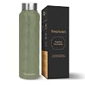 Frenchware Water Bottle (1 Litre, Premium Stainless Steel, Olive) Bottle for Fridge, School, Outdoor, Gym, Home and Office, Scratch-Resistant, Rust Free, Non-Toxic, Easy-to-Clean