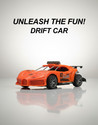 frendo High Speed 1:24 Scale Rechargeable Remote Car for Kids (Orange)