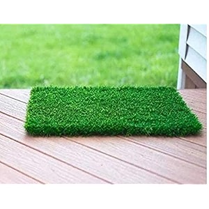 fresh from loom 35 mm high density premium grass lawn turf  artificial lawn carpet mat  indoor amp outdoor use mats  washable grass dust amp waterproof  skin friendly size - 2 x 23 feet