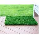FRESH FROM LOOM 35 mm Skin Friendly Green Grass | Artificial Lawn Turf | High Density Premium Grass | Indoor &amp; Outdoor UseCarpet Mat | Washable | Artificial Grass Carpet Mat (Size - 3 x 2 feet)