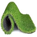 FRESH FROM LOOM 35 mm Skin Friendly Green Grass Mat | Artificial Lawn Turf | High Density Premium Grass| Indoor &amp; Outdoor Use Carpet Artificial Fiber Mat |Washable| Artificial Grass| Size - 3 x 5 feet