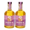 Fresh Vintage Farms Cold Pressed Garlic Almond Oil - 12.68 Fl Oz, Pack of 2