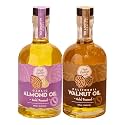 Fresh Vintage Farms Cold Pressed Walnut & Garlic Almond Oil - 375ml, Pack 2
