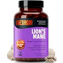 Freshcap Lions Mane Mushroom Supplement - Cognitive Support, 120 Capsules