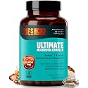 FreshCap Mushrooms Supplement Ultimate Mushroom Complex, 180 Capsules