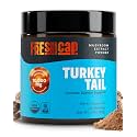 FreshCap Turkey Tail Mushroom Powder, Gut &amp; Immune Support, 60 Servings
