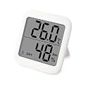 FreshDcart Digital Thermo Hygrometer - Accurate Indoor Thermometer with Humidity Gauge for Home, Office, Greenhouse, Baby Room - Monitor Temperature and Humidity Levels