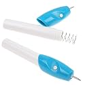 FreshDcart Engraver Machine Pen It Micro Carving Engrave and Etching Tool Nib for All Glass Metal Plastic Wood 1-Pieces
