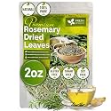 FRESHDRINKUS Premium 2oz Rosemary Leaves, 100% Natural &amp; Pure, No Additives, No Caffeine, Vegan. Perfect for Seasoning, Spice Blends for Grilling &amp; Cooking
